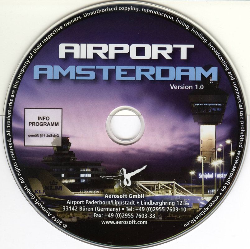 Media for Airport Amsterdam (Linux and Macintosh and Windows)