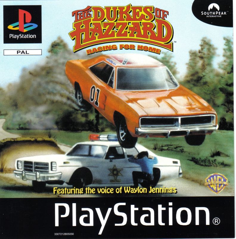 Front Cover for The Dukes of Hazzard: Racing for Home (PlayStation)