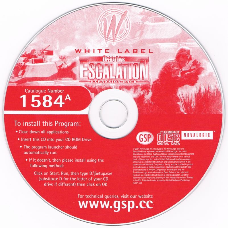 Media for Joint Operations: Escalation (Windows) (White Label release)