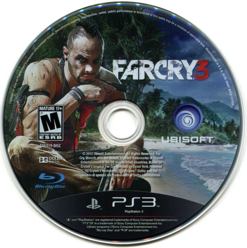 Media for Far Cry 3 (PlayStation 3)