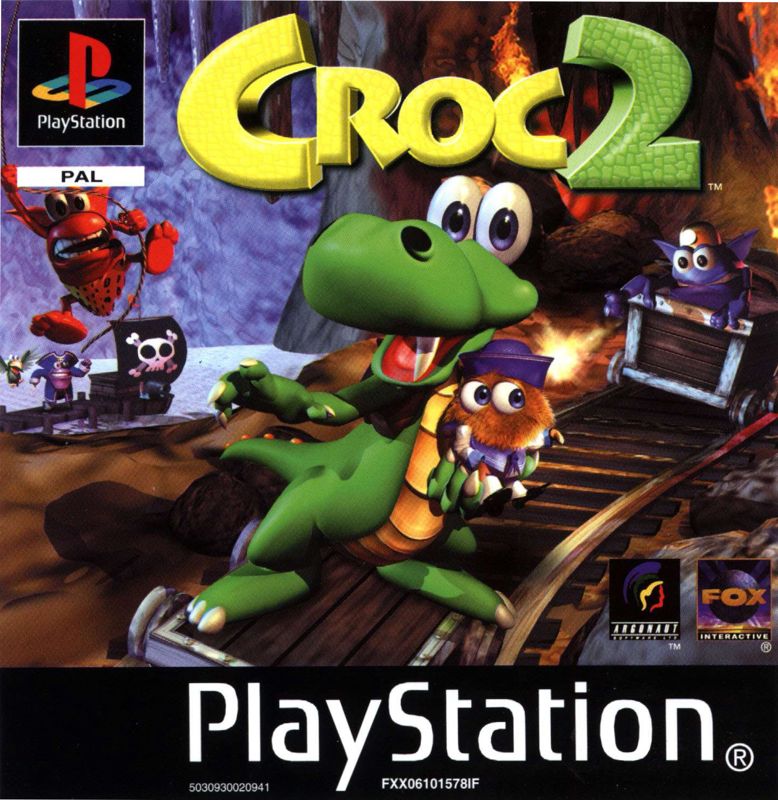 Front Cover for Croc 2 (PlayStation)