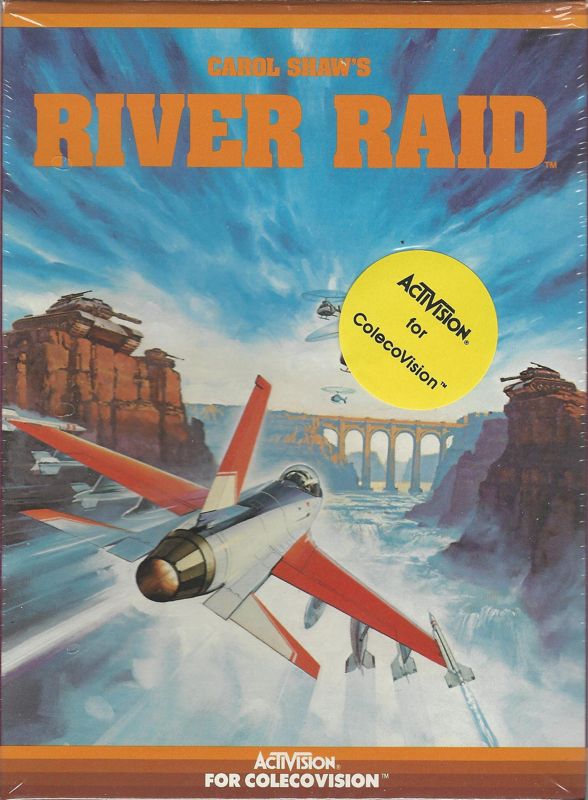Front Cover for River Raid (ColecoVision)