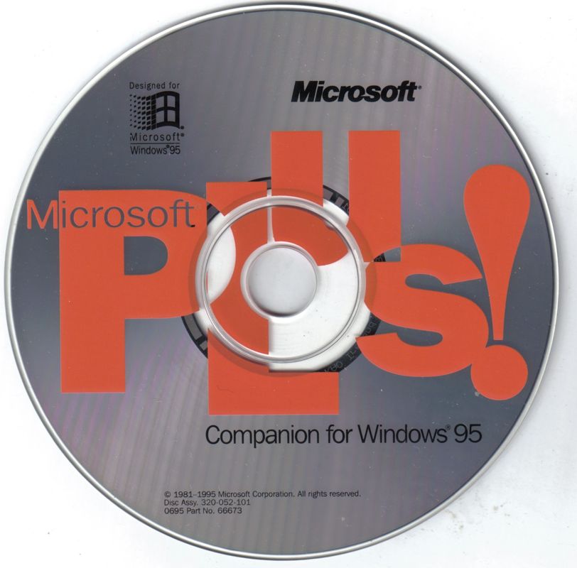 Media for Microsoft Plus! Companion for Windows 95 (included game) (Windows)