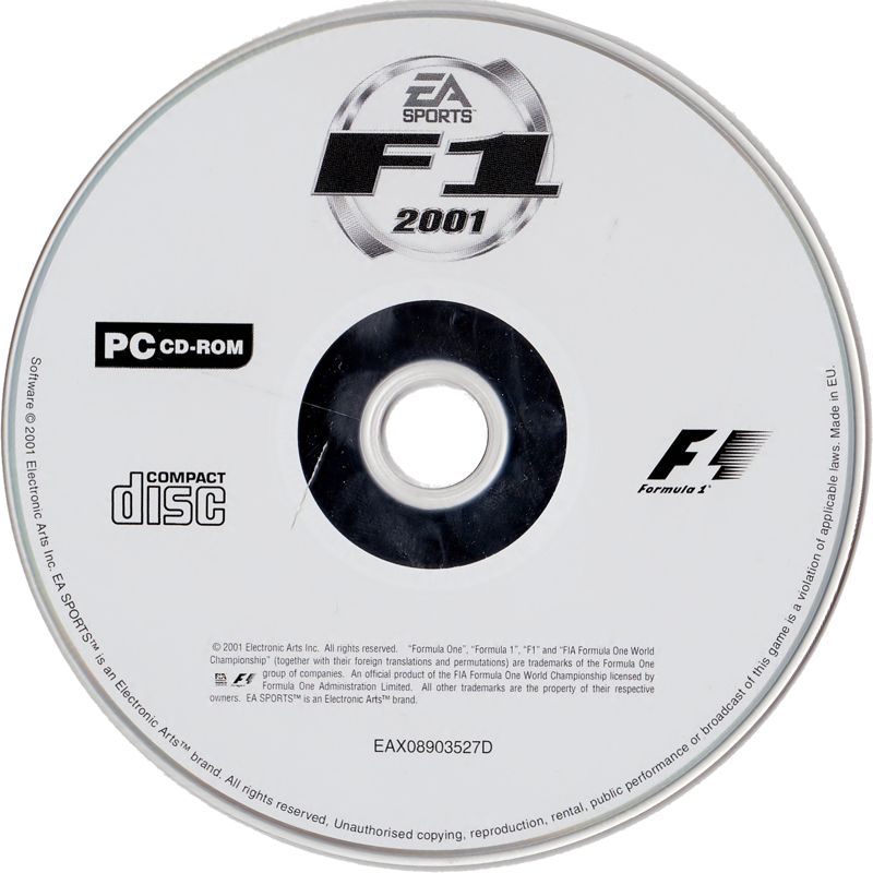 Media for F1 2001 (Windows)