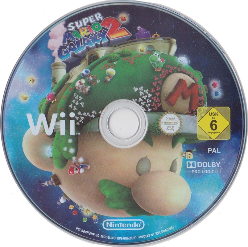 Media for Super Mario Galaxy 2 (Wii) (Bundled with Tutorial DVD)