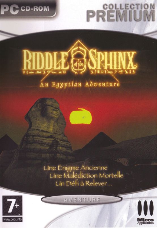 Other for Riddle of the Sphinx: An Egyptian Adventure (Windows) (Collection Premium release (Micro Application 2008)): Keep Case - Front