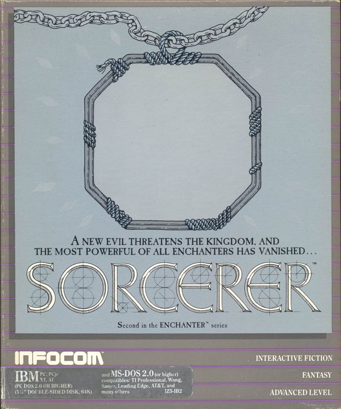 Front Cover for Sorcerer (DOS)