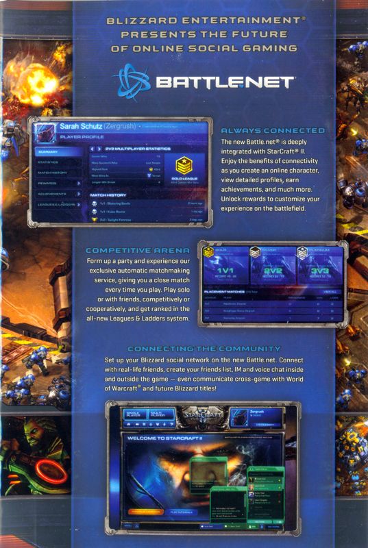 Inside Cover for StarCraft II: Wings of Liberty (Macintosh and Windows): Inner - Far Right