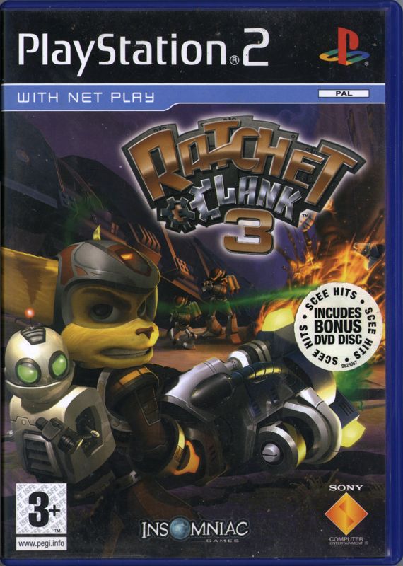 Front Cover for Ratchet & Clank: Up Your Arsenal (PlayStation 2)