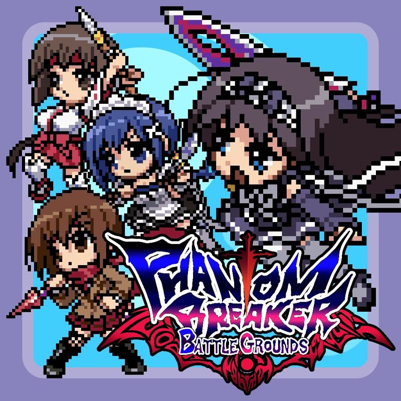 Front Cover for Phantom Breaker: Battle Grounds (PS Vita) (PSN (SEN) release)