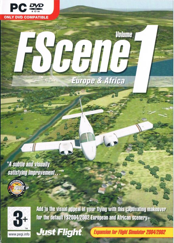 Front Cover for FScene Volume 1: Europe & Africa (Windows)