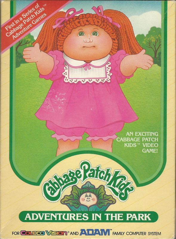Front Cover for Cabbage Patch Kids Adventures in the Park (ColecoVision)