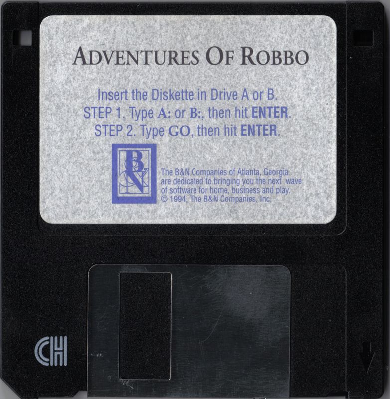Media for Robbo (DOS): Disk 1/1
