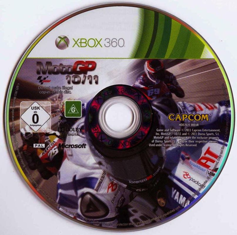 Media for MotoGP 10/11 (Xbox 360)