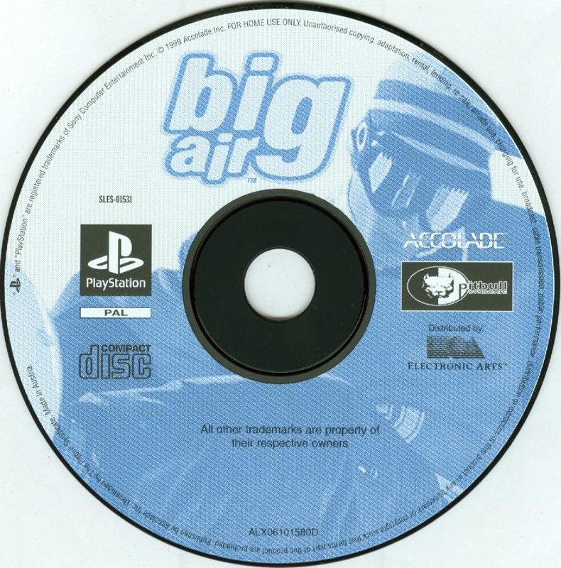 Media for Big Air (PlayStation)