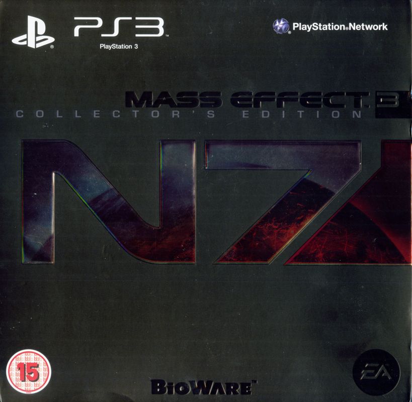 Front Cover for Mass Effect 3 (N7 Collector's Edition) (PlayStation 3)