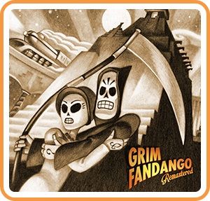 Front Cover for Grim Fandango: Remastered (Nintendo Switch) (download release): 1st version