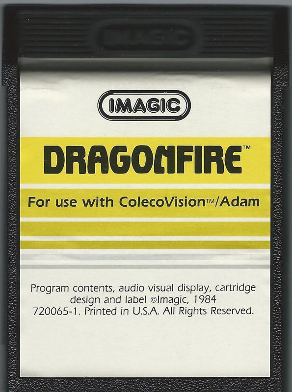 Media for Dragonfire (ColecoVision)