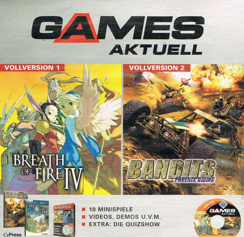 Other for Bandits: Phoenix Rising (Windows) (Games Aktuell 6/2006 covermount): Jewel Case - Front