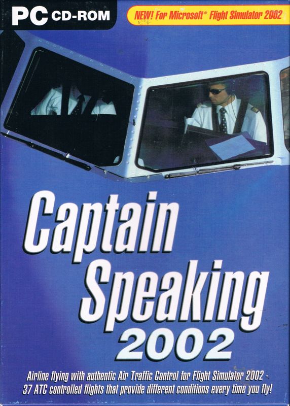Front Cover for Captain Speaking 2002 (Windows): Box Lid