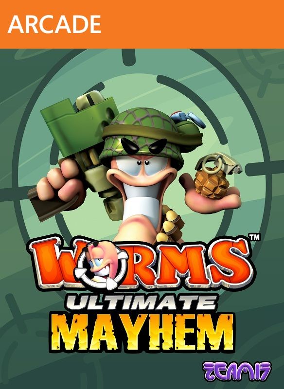 Front Cover for Worms: Ultimate Mayhem (Xbox 360) (XBLA release)