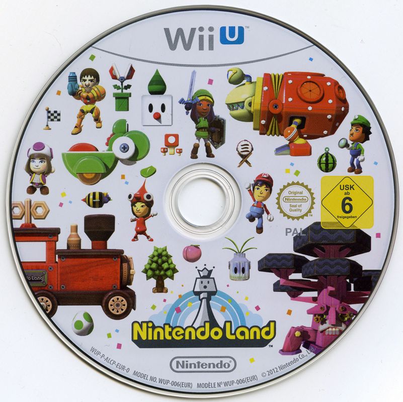 Media for Nintendo Wii U 32GB Nintendo Land Deluxe Set Bundle (included game) (Wii U) (bundled with console)