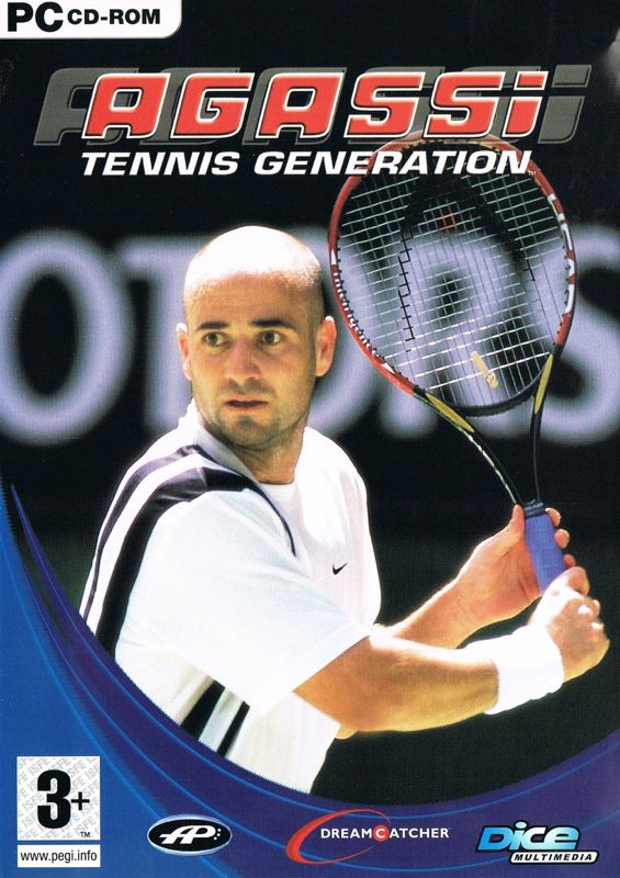 Front Cover for Agassi Tennis Generation 2002 (Windows)