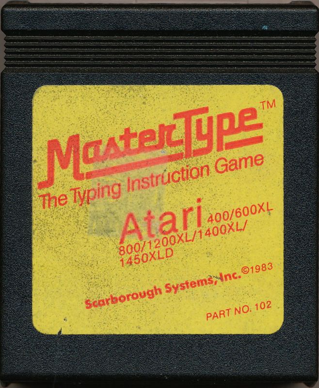 Media for MasterType (Atari 8-bit)