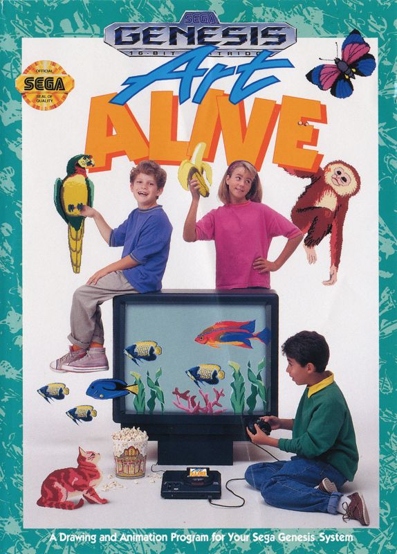 Front Cover for Art Alive (Genesis)