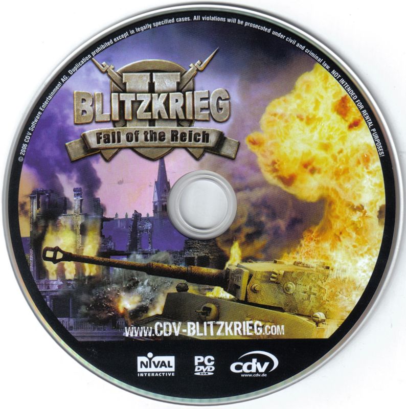 Media for Blitzkrieg II: Fall of the Reich (Windows)