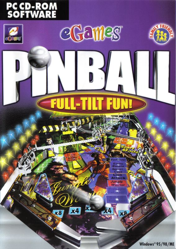 Front Cover for Pinball: Full-Tilt Fun! (Windows)