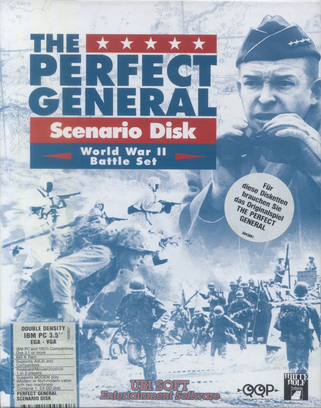 Front Cover for The Perfect General Scenario Disk: World War II Battle Set (DOS)