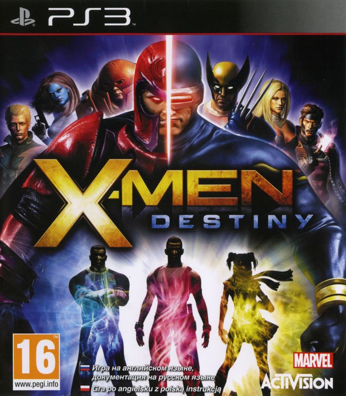 X-Men: Destiny cover or packaging material - MobyGames