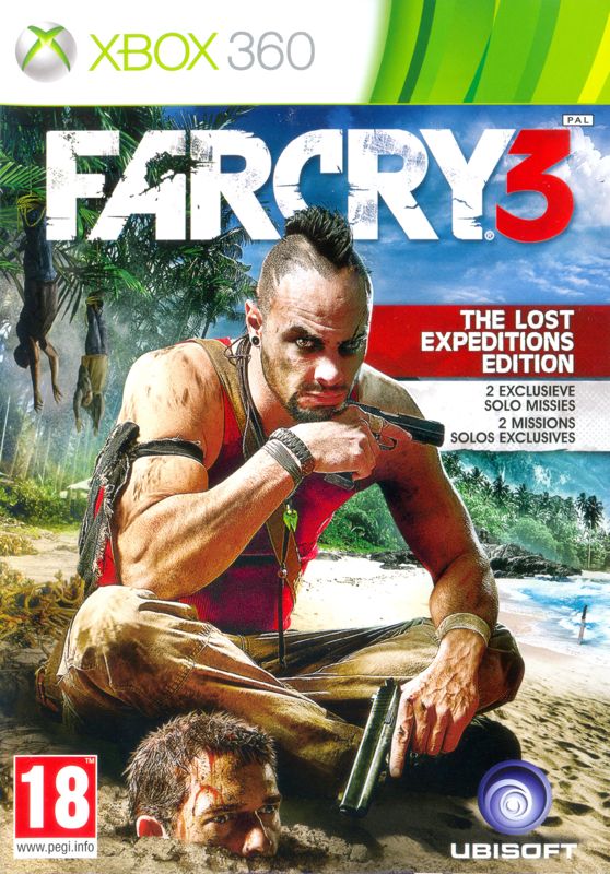 Front Cover for Far Cry 3 (The Lost Expeditions Edition) (Xbox 360)