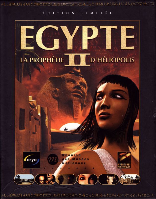 Jeu PC Egypte II : La Prophétie D'Héliopolis - Édition Limitée Big Box Complète - Comme Neuf