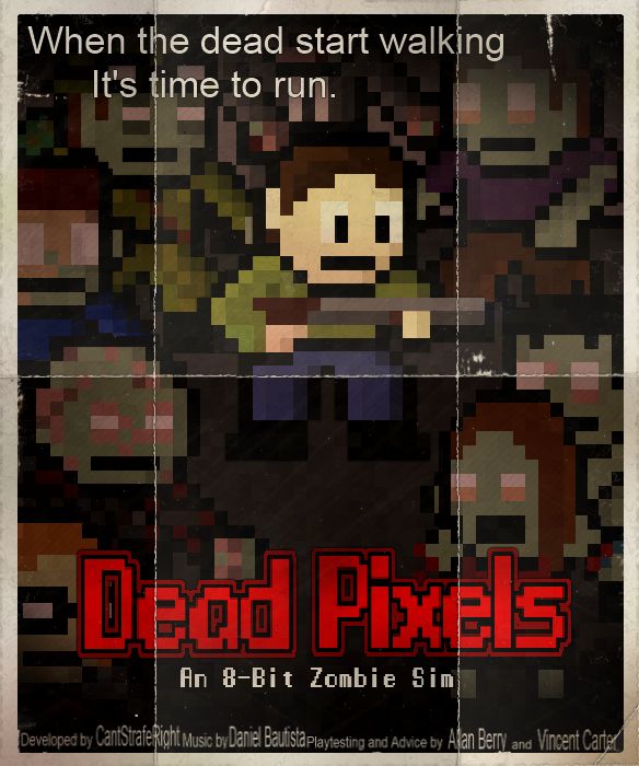 Front Cover for Dead Pixels (Windows) (Desura release)