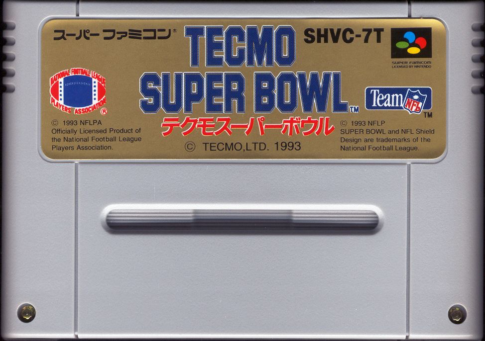 Tecmo Super Bowl cover or packaging material - MobyGames