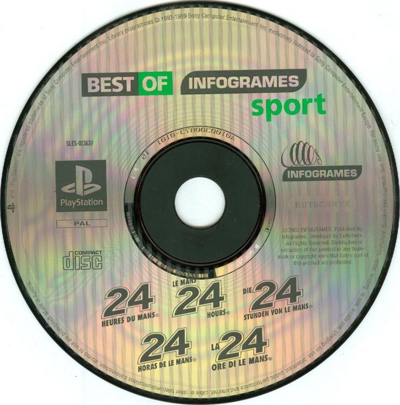 Media for Test Drive: Le Mans (PlayStation) (Best of Infogrames re-release)