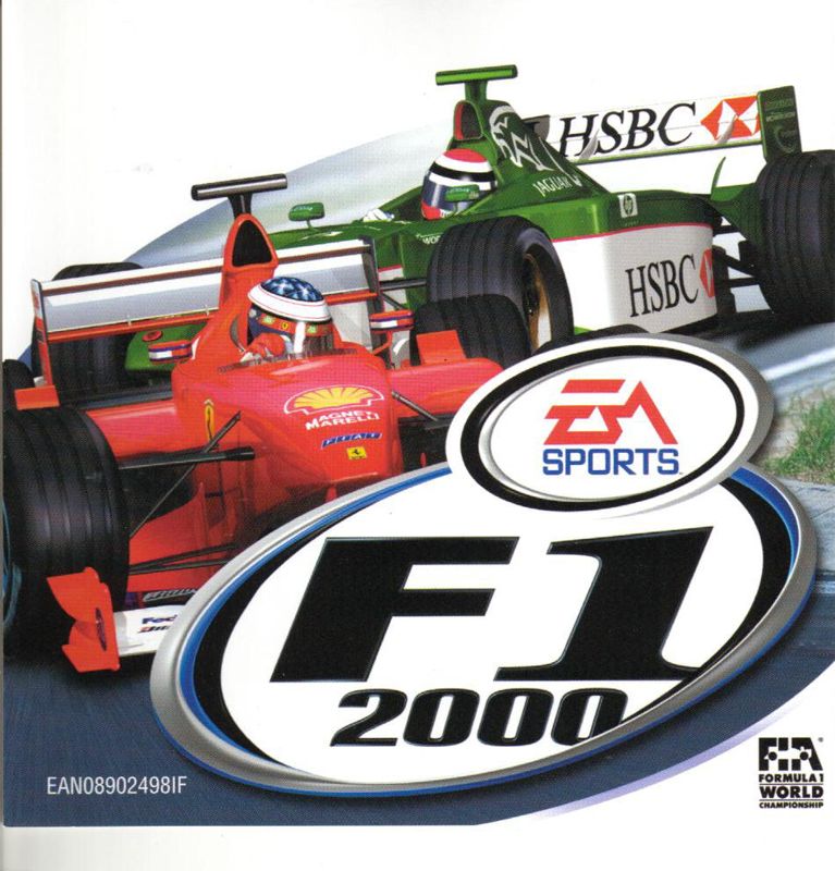 Other for F1 2000 (Windows): Jewel Case - Front