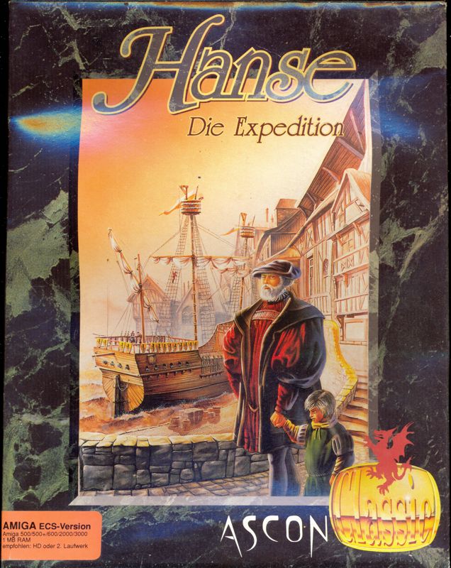 Front Cover for Hanse: Die Expedition (Amiga)