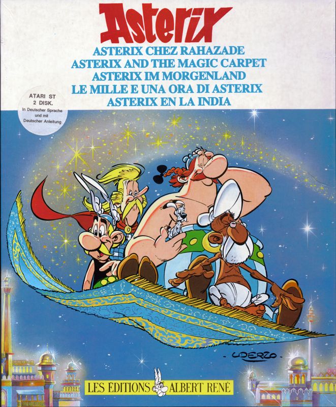 Front Cover for Asterix and the Magic Carpet (Atari ST)