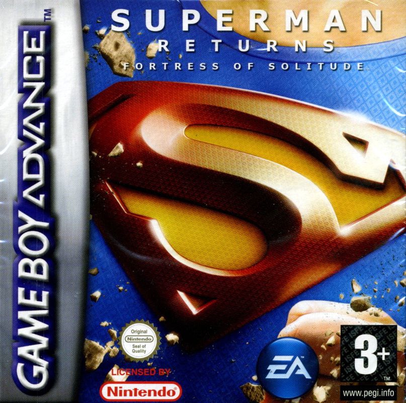 Front Cover for Superman Returns: Fortress of Solitude (Game Boy Advance)