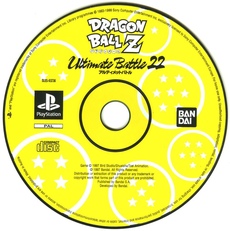 Media for Dragon Ball Z: Ultimate Battle 22 (PlayStation)