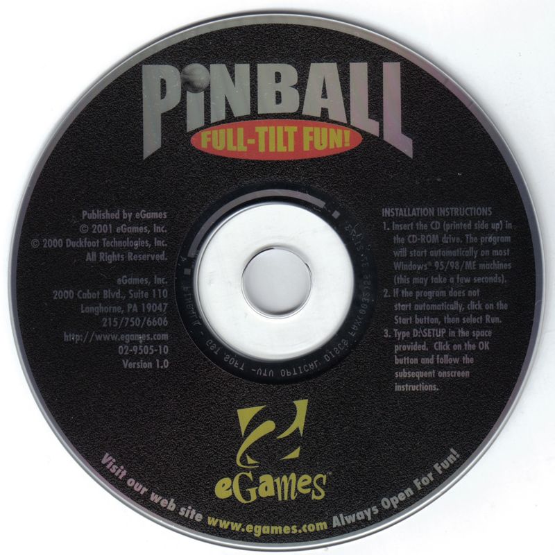 Media for Pinball: Full-Tilt Fun! (Windows)