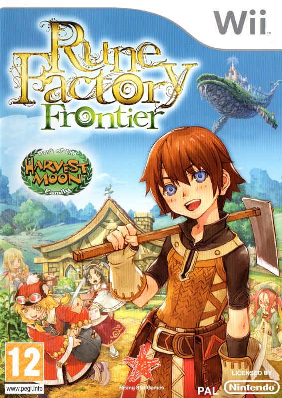 Front Cover for Rune Factory: Frontier (Wii)