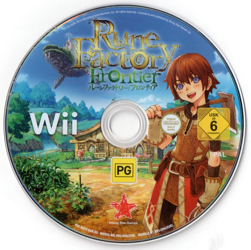 Media for Rune Factory: Frontier (Wii)