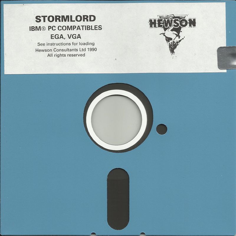 Media for Stormlord (DOS) (5.25" Release): EGA/VGA Disk