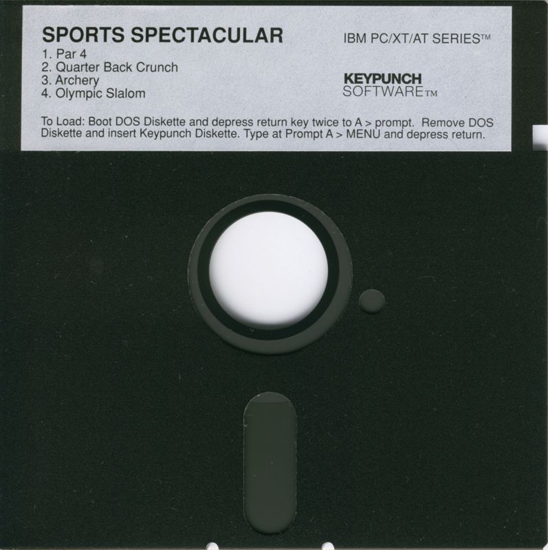 Media for Sports Spectacular (DOS)