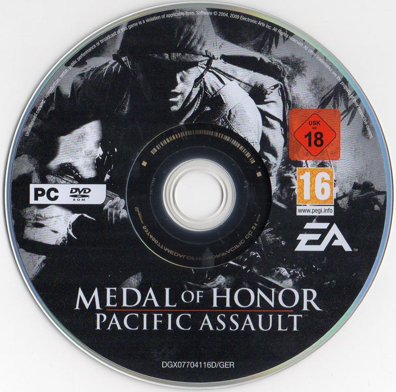 Media for Medal of Honor: Pacific Assault (Windows) (Green Pepper release)