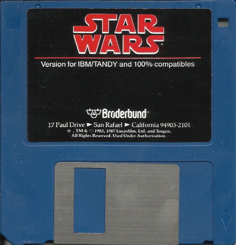 Media for Star Wars (DOS) (Dual media release (version 1.0))